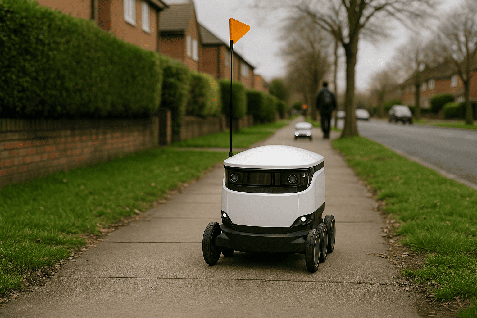 Uber & Starship : livraison robotisée au Royaume-Uni